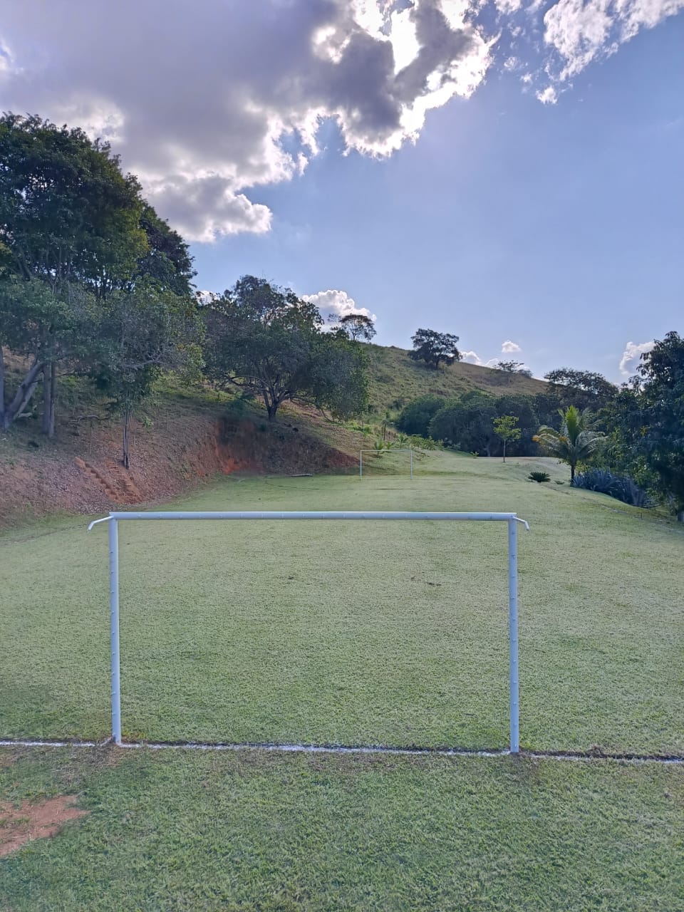 Campo de futebol gramado